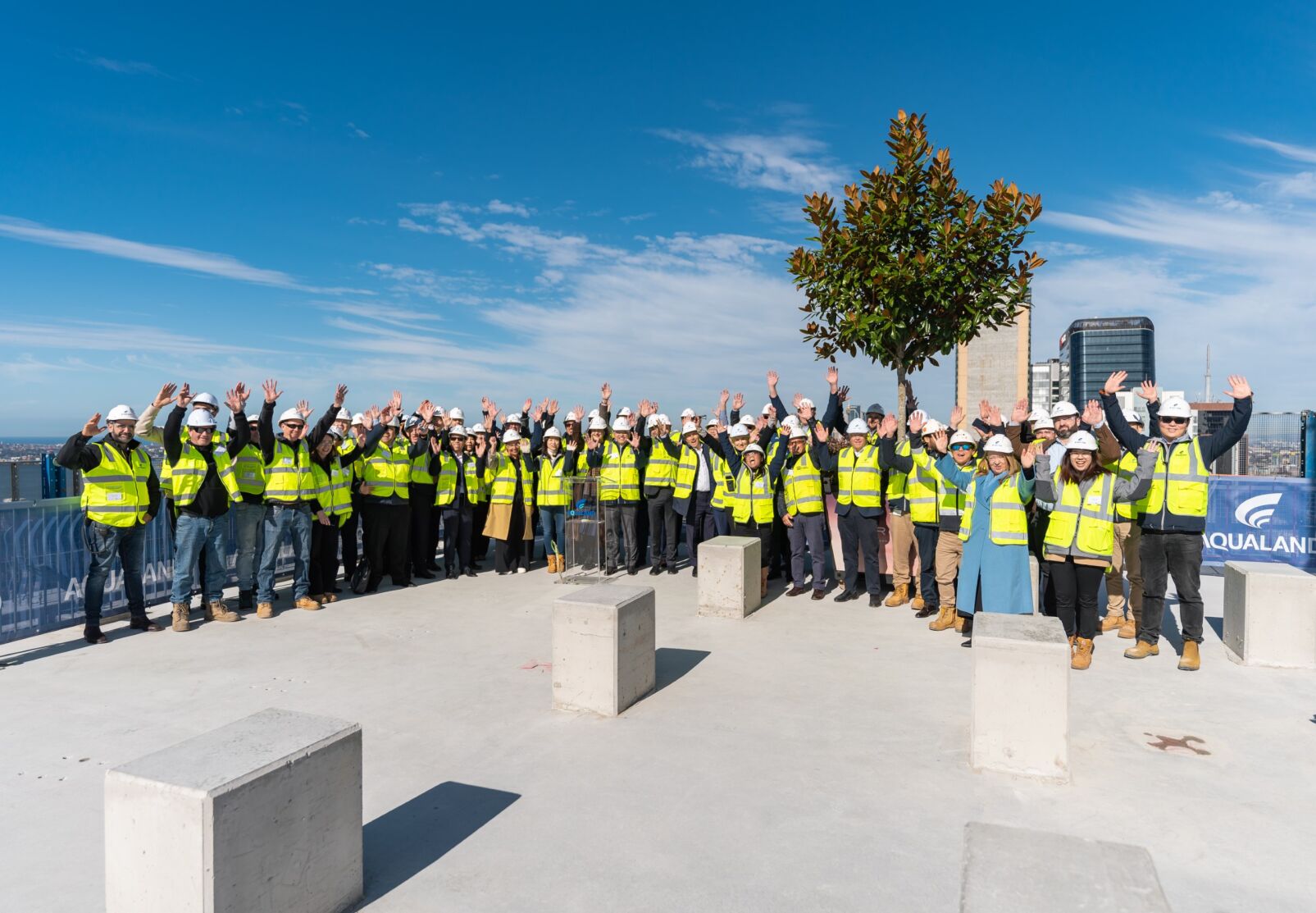 AURA by Aqualand-Topping Out Construction Journey-1