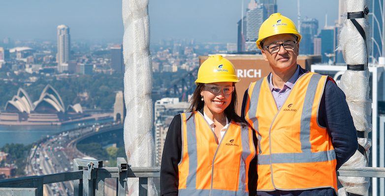 A new icon of the North Sydney skyline is coming to life