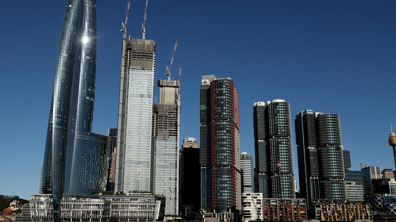 The Barangaroo waterfront. Photo- Brendon Thorne-Getty Images