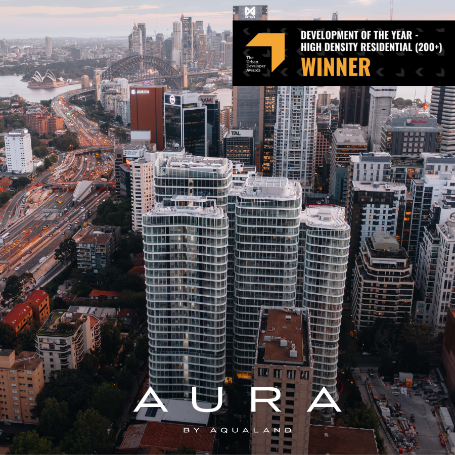 AURA by Aqualand-Winner of The Urban DeveloperExcellence Awards-Development of the Year-High Density Residential